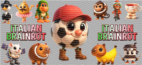 16oz Cartoon-T 2611